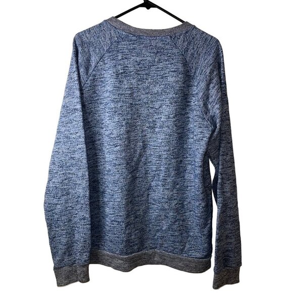 Scotch And Soda Mens Sweatshirt Size XL Blue Cotton Blend Knit Crew Neck - Picture 2 of 9